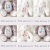 2025 Personalized Printed Bunny Customizable With Child'S Name And Date Of Birth Easter Gifts Baby Gifts Flower Girl Gifts Newborn Gifts view 4