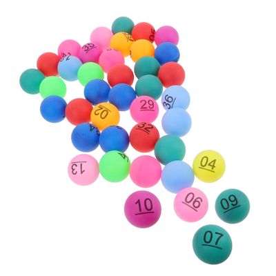 TOYANDONA 40pcs Colorful Bingo Prize for Raffle Games Numbered for Easy Organization at Parties Events and Gatherings Vibrant Multi-Color Game Accessories