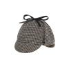 GRAJTCIN Kids Detective Costume Sherlock Holmes Boys and Girls Inspector Cape and Accessories Halloween Party Outfit (Gray,19.69") view 4