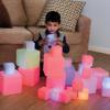 12pcs Decorative Illuminated Sensory ICT Glowing Cubes Set view 1