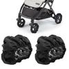 2Pcs Baby Stroller Wheel Cover, Dustproof Kid Baby Wheelchair Protector Baby Stroller Wheel Covers Pushchair Wheel Cover Stroller Accessory (L) view 1