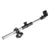 Adjustable Umbrella Stretch Mount Stand Holder Baby Stroller Pram Chair Black Yellow for Outdoor Activities (Black) view 3