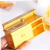 2pcs Set Doll House Furniture Furniture Doll Furniture Dollhouse Miniatures Dollhouse Furniture Mini Furniture Miniature Things Doll Accessories Plastic Alasum view 3