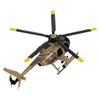 C189 Remote Control Helicopter, MD500 RC Helicopter Model, 1/28 Scale 4CH Single-Rotor Helicopter with 6-Axis Gyro and Brushless Motor, 2.4GHz RC Aircraft for Adults (Camouflage(2 Batteries)) view 3
