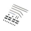 Axial Front Upper/Lower Links Set, Titanium: AXP8, AXI-2204 view 1