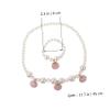 SAFIGLE Boy Girl Simulated Necklace and Bracelet Girls Shell Jewelry Boy Girl Dress up Birthday view 2