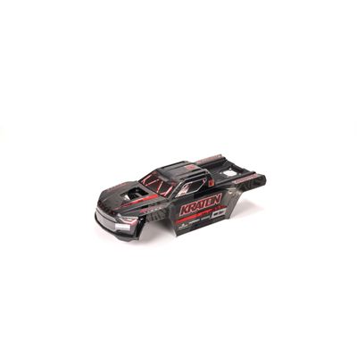 ARRMA KRATON 6S EXB Painted Decaled Trimmed Body (Black), ARA-1539