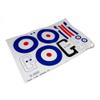 E-flite Decal Sheet S.E.5a EFL-2108 view 1
