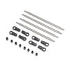 Axial Rear Upper/Lower Links Set, Titanium: AXP8, AXI-2205 view 1