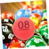 ifundom 30pcs Inflatable Balls for Cake Decoration Bingo Hollow Balls Plastic Bingo Game Party Favour Prize view 4