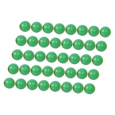 PLAFOPE 100pcs Openable Lottery Balls for Raffle Drawings Hollow Game Props for Parties and Events Compact Activity Party Balls Green Color