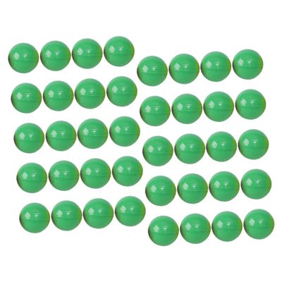 Zerodeko 100pcs Hollow Raffle Balls Lottery Balls for Adults Party Game Raffle Drawing Bright Colors Reusable Lightweight