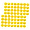 IMIKEYA Raffle Ball Game 50pcs Small Balls Yellow Bingo Balls for Entertainment Party Activities view 1