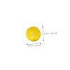 IMIKEYA Raffle Ball Game 50pcs Small Balls Yellow Bingo Balls for Entertainment Party Activities view 2