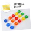 IMIKEYA Raffle Ball Game 50pcs Small Balls Yellow Bingo Balls for Entertainment Party Activities view 3