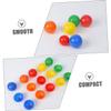 IMIKEYA Raffle Ball Game 50pcs Small Balls Yellow Bingo Balls for Entertainment Party Activities view 4