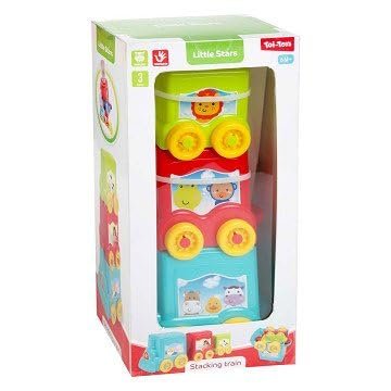 Little Stars Baby Stacking Tower Train, 3pcs.