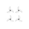 12Pairs(12PCS CW+12PCS CCW) Fit for RC Pavo Femto Brushless BWhoop FPV Racing Quadcopter 1611 3-Blades CW CCW PC Propeller(12Pairs Gray) view 1