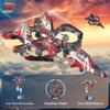 BEZGAR HQ057X RC Fighter AirplaneMini Drone Remote Control Jet Plane Stunt Drone for Adults & Kids Toy with Light Gift for Kids Beginner Red view 3