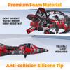 BEZGAR HQ057X RC Fighter AirplaneMini Drone Remote Control Jet Plane Stunt Drone for Adults & Kids Toy with Light Gift for Kids Beginner Red view 4
