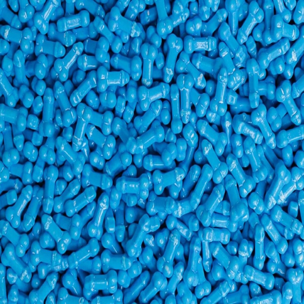Perfect Blue Pecker Naughty Sprinkles, Funny Dicks Sprinkles Bachelorette Party Decorations, Risque Cake Toppers, Adult Gag Gift (8oz Bag)