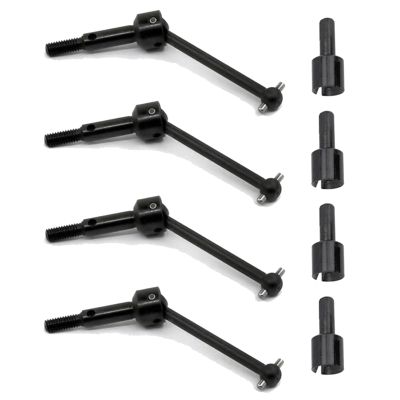 for Tamiya for TT01 for TT02 for TA04 for TT-02 for RC Car 4Pcs Drive Shaft CVD 39mm for Swing Drive Shafts with Differential Cup RC Car Parts