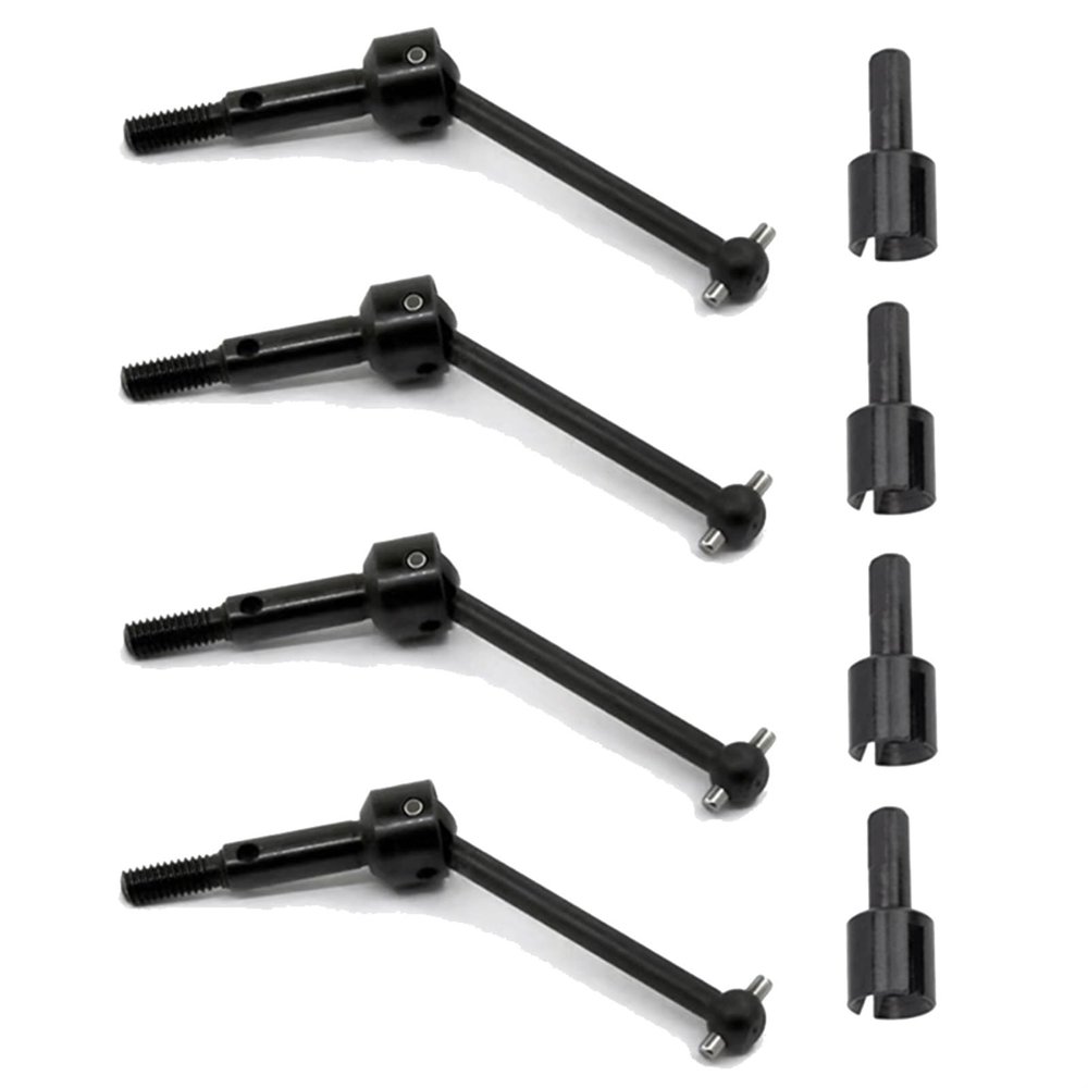 for Tamiya for TT01 for TT02 for TA04 for TT-02 for RC Car 4Pcs Drive Shaft CVD 39mm for Swing Drive Shafts with Differential Cup RC Car Parts