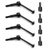 for Tamiya for TT01 for TT02 for TA04 for TT-02 for RC Car 4Pcs Drive Shaft CVD 39mm for Swing Drive Shafts with Differential Cup RC Car Parts view 1