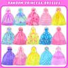 MINIFUN 91 Pcs Doll Convertible Car Set, Doll Clothes and Accessories, Doll Playset Dress up Toys for Girls Kids Toddlers, Gift Toys for Age 3 4 5 6 7 8 view 3