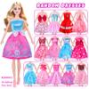 MINIFUN 91 Pcs Doll Convertible Car Set, Doll Clothes and Accessories, Doll Playset Dress up Toys for Girls Kids Toddlers, Gift Toys for Age 3 4 5 6 7 8 view 4