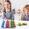 24 Pieces di-no Eggs, di-no Eggs to Dig Up, di-no Eggs to Put in Water, Dinosaur Hatching Eggs, Dinosaur Growing Eggs, for Children's Easter Toys view 3