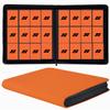 12 Pocket 720 Pockets Trading Card Binder, Ringless Side Loading Card Holder Album, Trading Card Album Fit for YuGiOh, MTG, TCG, Game Cards, Sports, Business Cards (Orange) view 1
