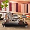 U5GAAALPPQ9 Doppelzylinder-Stirlingmotor-Modell, Metall-Au?en-Stirling-Motor-Motormodell, DIY-Stirling-Physik-Experiment-Spielzeug view 4