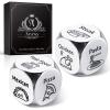 Aursy Valentines Day Gifts for Him Her Kids, 2PCS Food Dice, Gifts for Men Women Men Kids Adults, Birthday Gifts for Him Mens Gifts, Couple Wedding Easter Valentines Father Day view 1