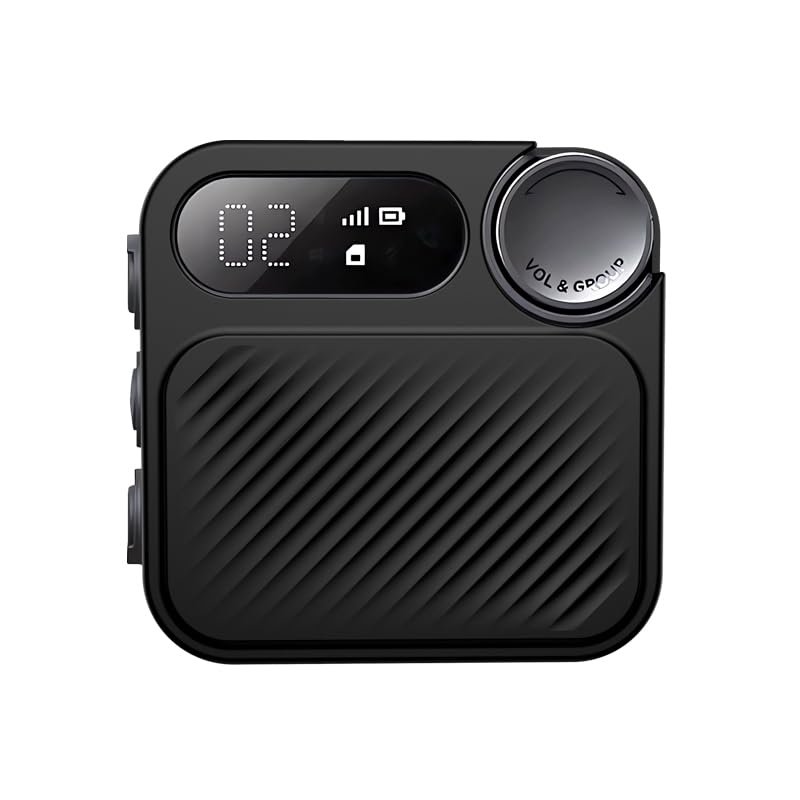 Silicone Protective Case for Xiaomi Sport Walkie Talkie Protection Cover Drop Protection Soft Silicone Protective Cover Accessories (Black)