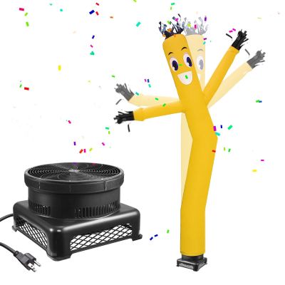 Inflatable Tube Man - Wacky Air Puppet 20Ft Tall Man with Blower | Inflatable Cute Fly Puppet for Easter Parties, Christmas, Barber Shop, Outdoor Advertising
