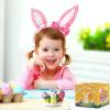 Easter Egg Clay DIYs Decoration Handmade Crafts Activity Kit Educational Toys | Easter Egg Air Dry Clay Kit,Spring Egg Decor,Creative Easter Egg Decorations for Kids view 2