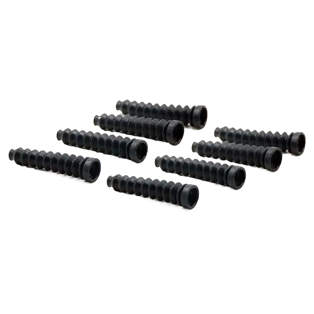 MIVHQYBU 8MM Shock Tower Bellows Dust Cover Compatible with 1/5 Scale RC Car ROFUN ROVAN KM 5B 5T 5SC Buggy Compatible Parts(2 Set)
