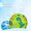 2 Pack Cartoon Kickball Set, 8.5 Inch Toddler Playground Balls, Bouncy Balls Ball for Kids Ages 3 and Up Gift, Dodgeballs Includes Pump and Storage Bag, Outdoor & Indoor Games Toy Balls for Toddlers view 3