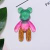 Aesnefe Pocket Bear Hug, Anxiety Relief Gifts, Mental Health Positivity Gift for Anxious Friend, Autism Fidget Gifts for Teen, Surgery Worry Gift, Thoughtful Present for School Anxiety, Green Gold view 2