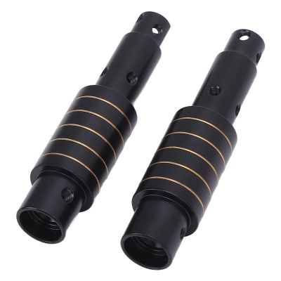 2Pcs RC Rear Axle Tube Rear, Axle Tube Shock Resistants for Axial SCX10 Pro 1/10 RC Car Climbing Off Road Adventures with Accurate