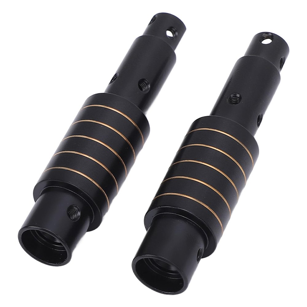 2Pcs RC Rear Axle Tube Rear, Axle Tube Shock Resistants for Axial SCX10 Pro 1/10 RC Car Climbing Off Road Adventures with Accurate