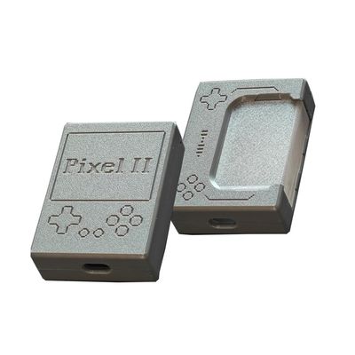 for GKD Pixel 2 Handheld 3in1 Magnetic Storage Box Protective Case Handle Bracket Gamepad Handheld Game Console Protective (Gray)