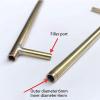 RC Boat Shaft Tube Assembly, Brass 6mm Outer / 4mm Inner, Copper Bushings, Grease Port, Multiple Lengths for Model Ships(275MM) view 3