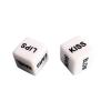 2 PCS Sex Gaming Dice, Glow in The Dark Acrylic Material, for Adults Games Elevate Your Anniversary with Our Funny Couples Dice Glow-in-The-Dark Fun Encourages Spontaneity and Laughter (White) view 1