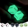2 PCS Sex Gaming Dice, Glow in The Dark Acrylic Material, for Adults Games Elevate Your Anniversary with Our Funny Couples Dice Glow-in-The-Dark Fun Encourages Spontaneity and Laughter (White) view 2