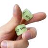 2 PCS Sex Gaming Dice, Glow in The Dark Acrylic Material, for Adults Games Elevate Your Anniversary with Our Funny Couples Dice Glow-in-The-Dark Fun Encourages Spontaneity and Laughter (White) view 4