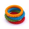 Sensory Chew Bracelets for Boys Girls 4 Pack, Silicone Fidget Bracelet for Kids with Autism ADHD Anxiety or Special Needs, Oral Motor Aids Toddler Bracelets Sensory Chew Toys for Kids Chewing Biting view 3