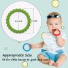 Sensory Chew Bracelets for Boys Girls 4 Pack, Silicone Fidget Bracelet for Kids with Autism ADHD Anxiety or Special Needs, Oral Motor Aids Toddler Bracelets Sensory Chew Toys for Kids Chewing Biting view 4