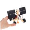 VICASKY Car Cars Automotive Solar Power Vehicle Science Kit Solar Car Experiment Prop DIY Car Science Project Teaching Prop Solar Car Assembly Model DIY Experiments Wooden view 2